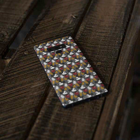 Disney Mickey Mouse Vintage Pattern Galaxy Note 9 Skin