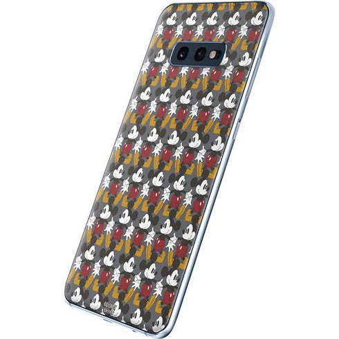 Disney Mickey Mouse Vintage Pattern Galaxy S10e Skin