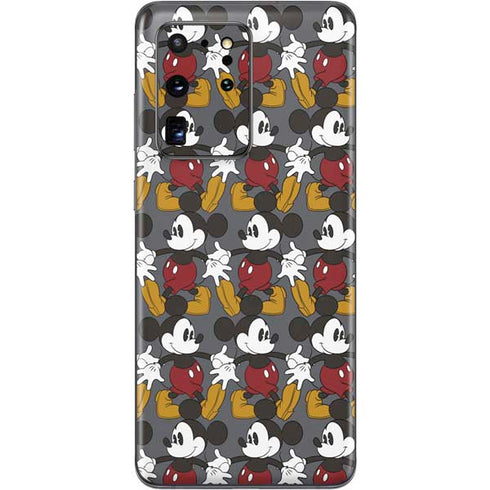 Disney Mickey Mouse Vintage Pattern Galaxy S20 Ultra 5G Skin