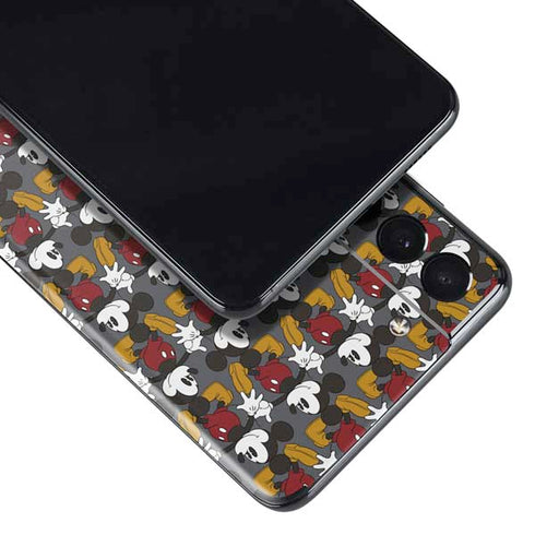 Disney Mickey Mouse Vintage Pattern Galaxy S21 5G Skin