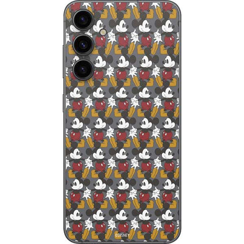 Disney Mickey Mouse Vintage Pattern Galaxy S23 FE Skin