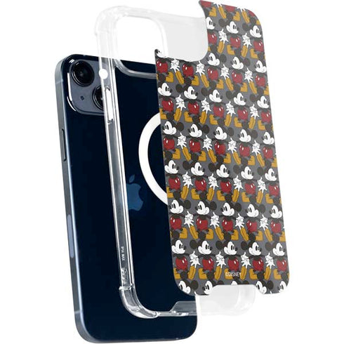Disney Mickey Mouse Vintage Pattern iPhone 13 MagSafe Case