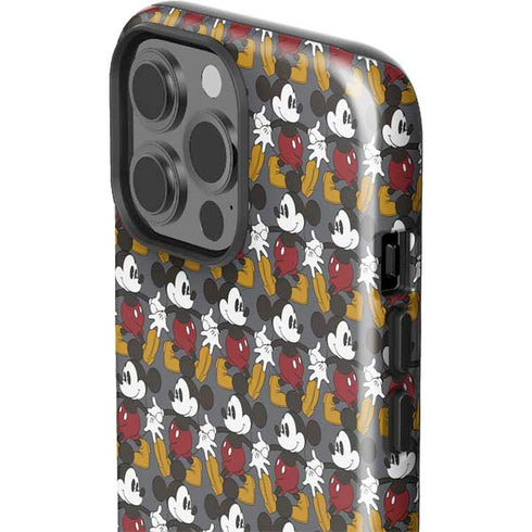 Disney Mickey Mouse Vintage Pattern iPhone 13 Pro Max Impact Case