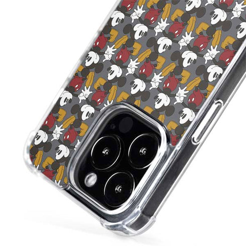 Disney Mickey Mouse Vintage Pattern iPhone 14 Pro Max MagSafe Case