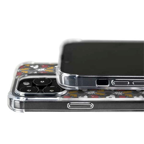 Disney Mickey Mouse Vintage Pattern iPhone 15 Pro Max MagSafe Case