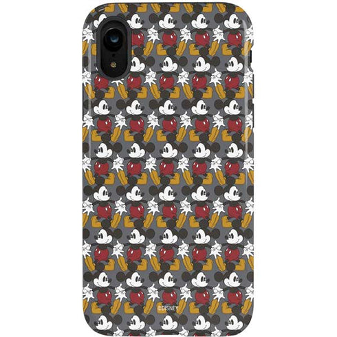Disney Mickey Mouse Vintage Pattern iPhone XR Pro Case
