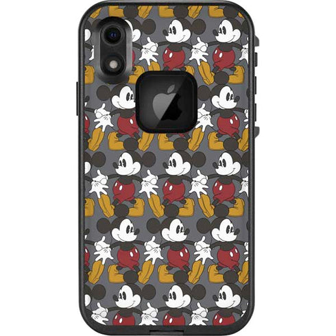 Disney Mickey Mouse Vintage Pattern LifeProof Fre iPhone Skin