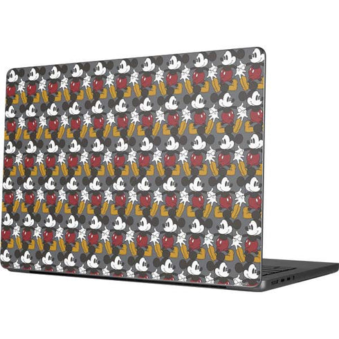 Disney Mickey Mouse Vintage Pattern MacBook Pro 14in (2021-24) Skin