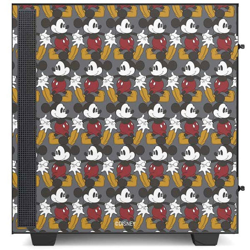 Disney Mickey Mouse Vintage Pattern NZXT H510 Compact ATX Mid-Tower Case Skin