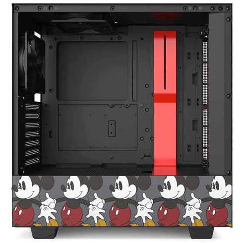 Disney Mickey Mouse Vintage Pattern NZXT H510 Compact ATX Mid-Tower Case Skin