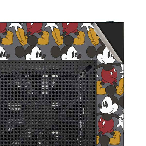 Disney Mickey Mouse Vintage Pattern NZXT H510 Compact ATX Mid-Tower Case Skin