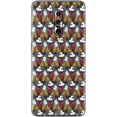Disney Mickey Mouse Vintage Pattern OnePlus 7 Pro Skin