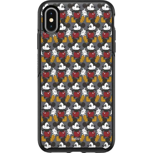 Disney Mickey Mouse Vintage Pattern Otterbox Symmetry iPhone Skin