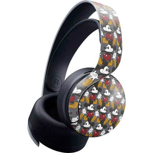 Disney Mickey Mouse Vintage Pattern PULSE 3D Wireless Headset for PS5 Skin