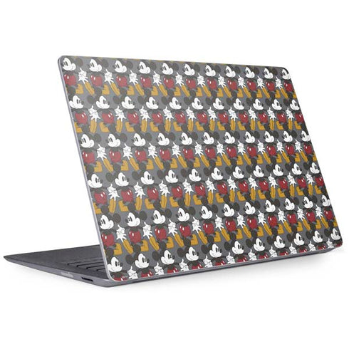 Disney Mickey Mouse Vintage Pattern Surface Laptop 2 Skin