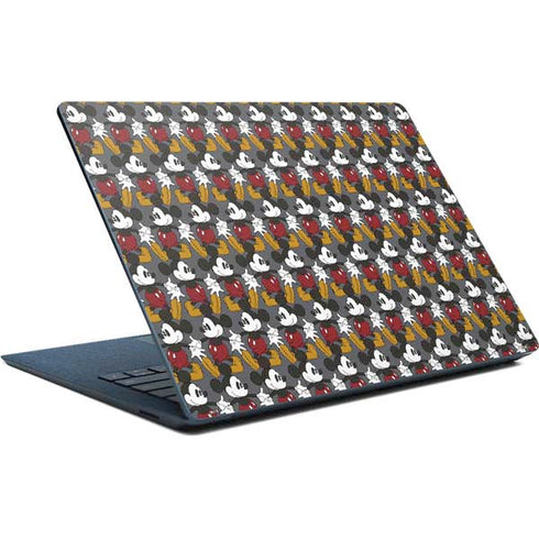 Disney Mickey Mouse Vintage Pattern Surface Laptop Skin