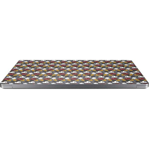 Disney Mickey Mouse Vintage Pattern Universal Laptop 12in (9.8 x 6.8in) Skin