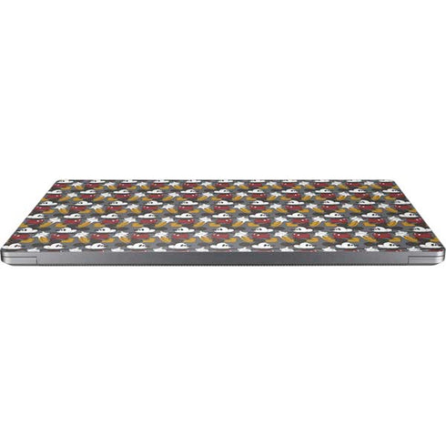 Disney Mickey Mouse Vintage Pattern Universal Laptop 17in (13.8 x 10in) Skin