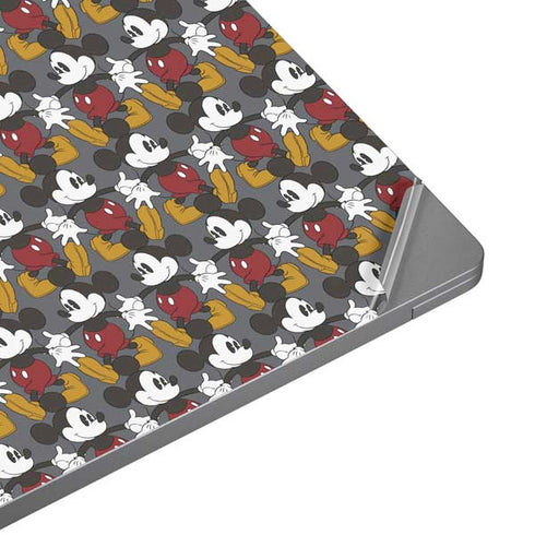 Disney Mickey Mouse Vintage Pattern Universal Laptop 17in (13.8 x 10in) Skin
