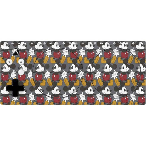 Disney Mickey Mouse Vintage Pattern Xbox Adaptive Controller Skin