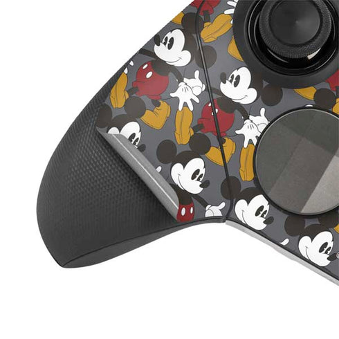 Disney Mickey Mouse Vintage Pattern Xbox Elite Wireless Controller Series 2 Skin