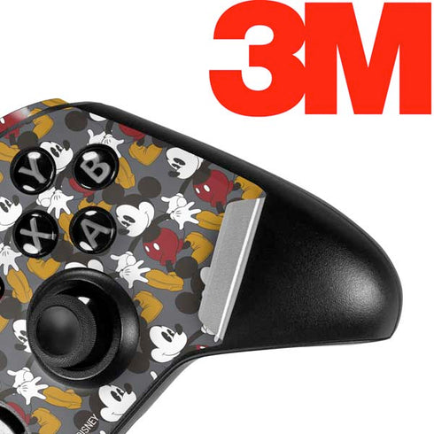 Disney Mickey Mouse Vintage Pattern Xbox One Elite Controller Skin