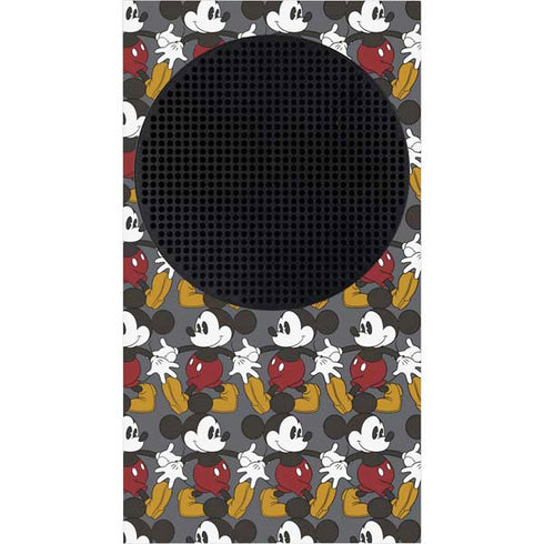 Disney Mickey Mouse Vintage Pattern Xbox Series S Bundle Skin