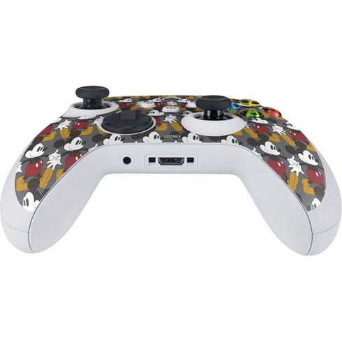 Disney Mickey Mouse Vintage Pattern Xbox Series S Controller Skin