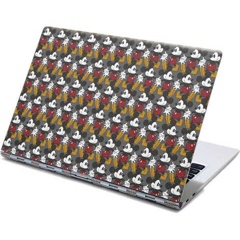 Disney Mickey Mouse Vintage Pattern Yoga 910 2-in-1 14in Touch-Screen Skin