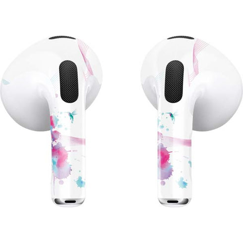 Violet Harmony (Hummingbird) Apple AirPods (3rd Gen 2021) Skin