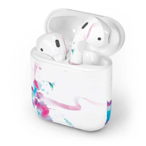 Violet Harmony (Hummingbird) Apple AirPods Skin