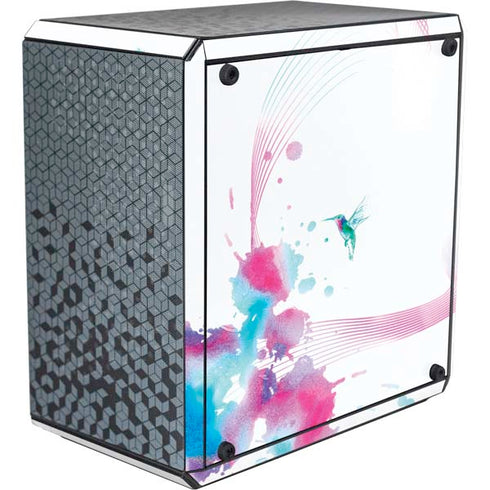 Violet Harmony (Hummingbird) Cooler Master MasterBox Q300L Mini Tower Skin