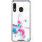 Violet Harmony (Hummingbird) Galaxy A30 Clear Case