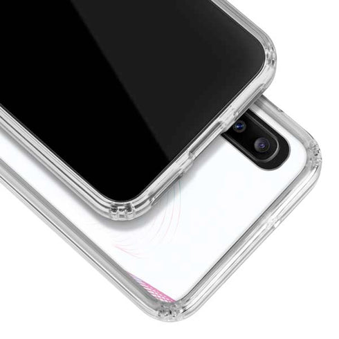Violet Harmony (Hummingbird) Galaxy A30 Clear Case