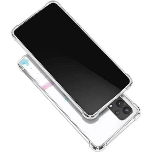 Violet Harmony (Hummingbird) Galaxy A32 5G Clear Case