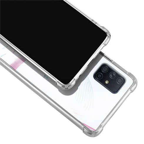Violet Harmony (Hummingbird) Galaxy A51 5G Clear Case