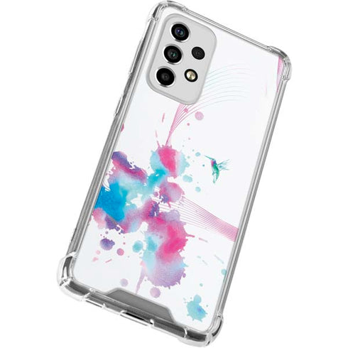 Violet Harmony (Hummingbird) Galaxy A53 5G Clear Case