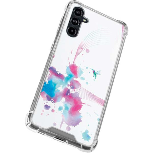 Violet Harmony (Hummingbird) Galaxy A54 5G Clear Case