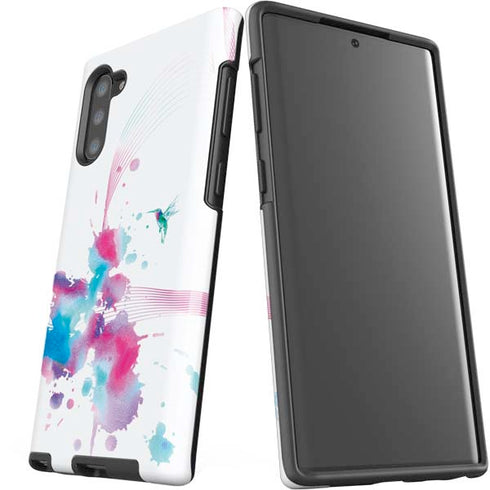Violet Harmony (Hummingbird) Galaxy Note 10 Pro Case