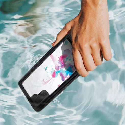Violet Harmony (Hummingbird) Galaxy Note 10 Waterproof Case