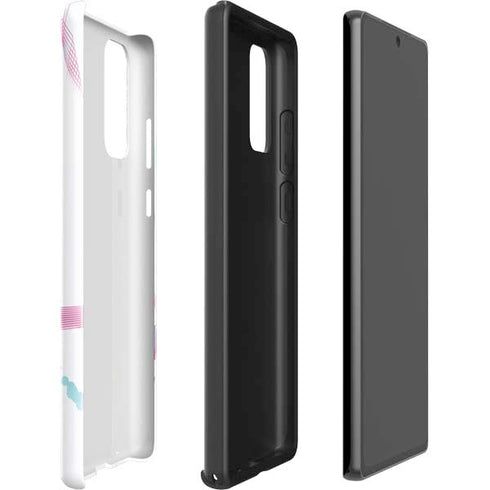 Violet Harmony (Hummingbird) Galaxy Note20 5G Pro Case