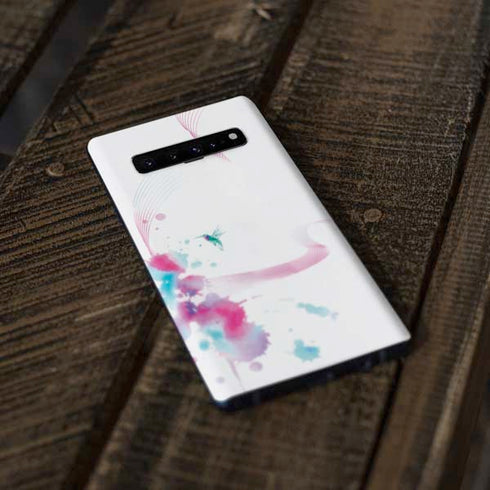 Violet Harmony (Hummingbird) Galaxy S10 Skin