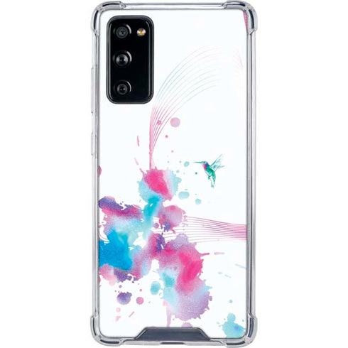Violet Harmony (Hummingbird) Galaxy S20 FE Clear Case