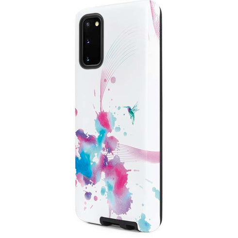 Violet Harmony (Hummingbird) Galaxy S20 Pro Case
