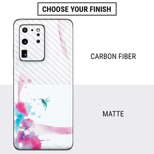 Violet Harmony (Hummingbird) Galaxy S20 Ultra 5G Skin