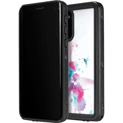 Violet Harmony (Hummingbird) Galaxy S20 Waterproof Case