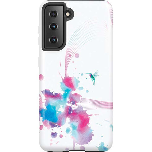 Violet Harmony (Hummingbird) Galaxy S21 5G Pro Case