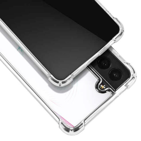 Violet Harmony (Hummingbird) Galaxy S21 FE Clear Case