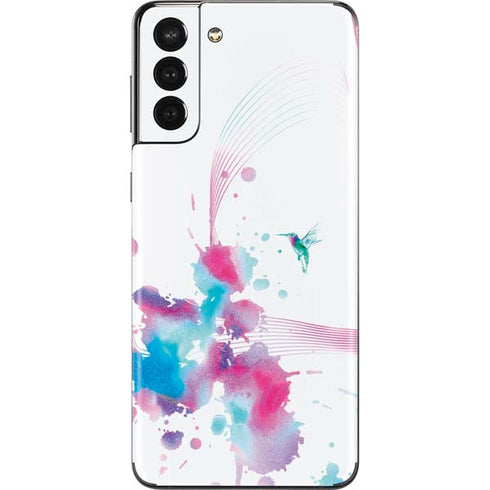 Violet Harmony (Hummingbird) Galaxy S21 Plus 5G Skin