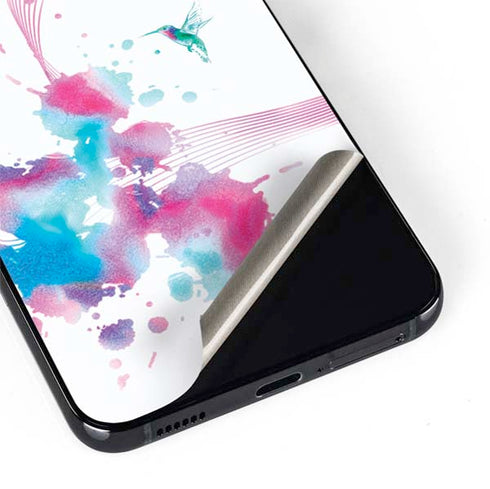 Violet Harmony (Hummingbird) Galaxy S22 Plus Skin